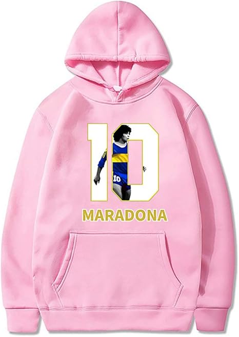 Amazon Co Jp Maradona パーカーメンズパーカーレディースプルオーバー ピンクの大人のセーターのスウェットシャツギフト Xl ホーム キッチン