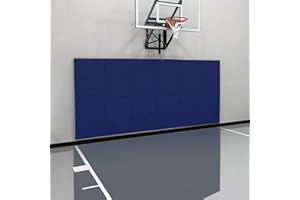 PROGOAL Gym Wall Paddings Basketball Court Wall Protection Pad - 2”Thick Foam Wall Mat Durable Protector for Wall-Mounted Basketball Hoops Garage Taekwondo（60" Lx20 W）