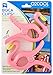 O2COOL Bocaclips - Beach Towel Clips for Beach Chairs, Patio and Pool Accessories - (Flamingo) 2 Count