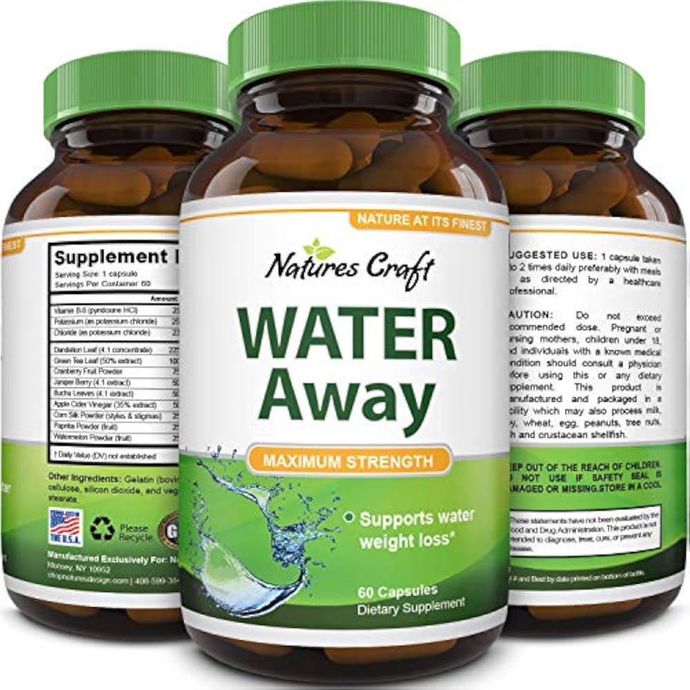 Natural Water Pills Reduce Excess Weight Loss Appetite Suppressant