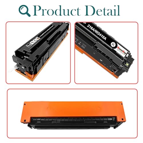 HenceBuy W2410A Black Toner Cartridge For HP 216A Color Laserjet Pro MFP M183fw M182n M182nw M155a M155nw W2411A W2412A W2413A (Black)