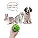 CAVN Soft Rubber Toy IQ Treat Ball for Dogs and Cats (Dental Treat and Bite Resistant) Durable Non-Toxic Strong Tooth Cleaning Dog Feed Ball for Pet IQ Training/ Chewing/Playing, Dog Chew Toys