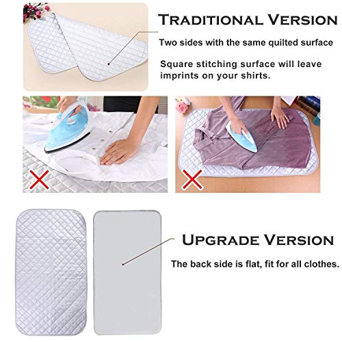 Ironing Mat Blanket,Houseables Portable Washable Waterproof Premium Cotton Magnetic Ironing Mat Blanket,Heat Resistant Pad Cover for Washer,Dryer Ironing Board Alternative Cover
