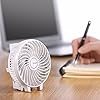 EasyAcc Handheld Electric Fans Mini Portable Outdoor Fan with Rechargeable 2600 mAh Foldable Handle Desktop for Home and…