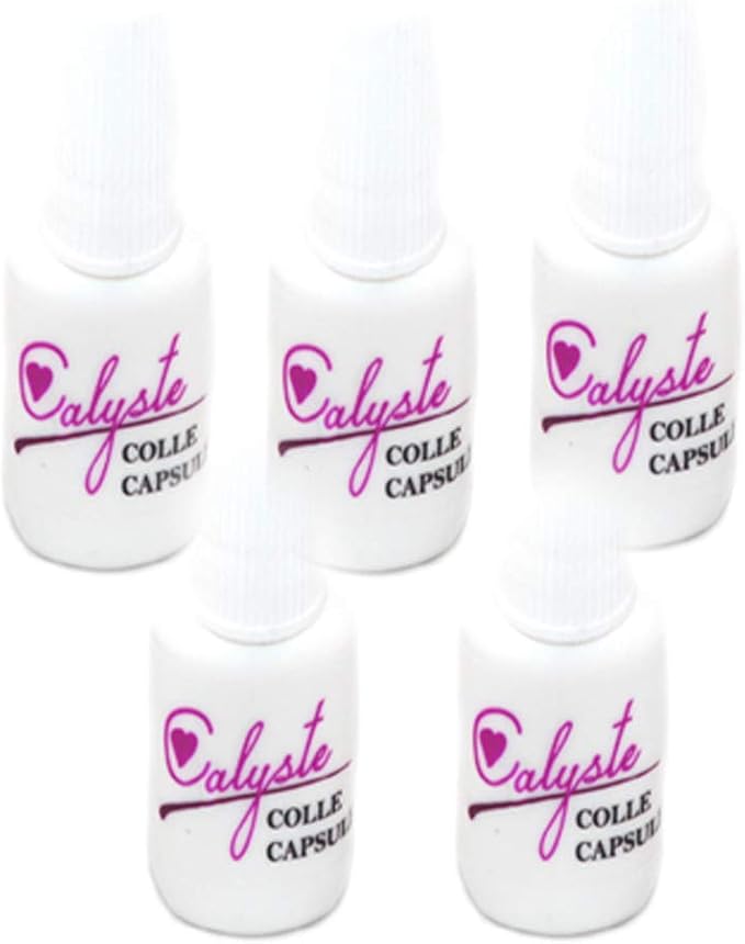 5 Colles Capsules Tips 3grs Avec Embout