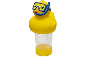 Doli Yearning Premium Floating Pool Chlorine Floater, Chlorine Dispenser for Chemical Tablets Fits 1" and 3" Tabs Bromine Holder (Duck)…
