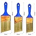 Gandrew 6 Piece(2 Inch,2.5Inch,3Iinch) Professional Painters Selected Touch Up Paint Brush Paint Brush For Walls Paint Brushes Paint Brush Set Polyester Paint Brush Paint Brush Set Trim Paint Brush