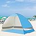 Rhorawill Automatic Pop Up Beach Tent: 2-3 Persons, Easy Set Up, Durable Stable Shade Shelter With Sun UV Protection For Privacy At The Seaside, Park, Yard, Lightweight And Easy To Fold Canopy, Blue