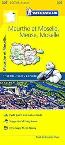 Download Meuse, Meurthe-et-Moselle, Moselle Michelin Local Map 307 (Michelin Local Maps) by Michelin (2016-04-30) PDF
