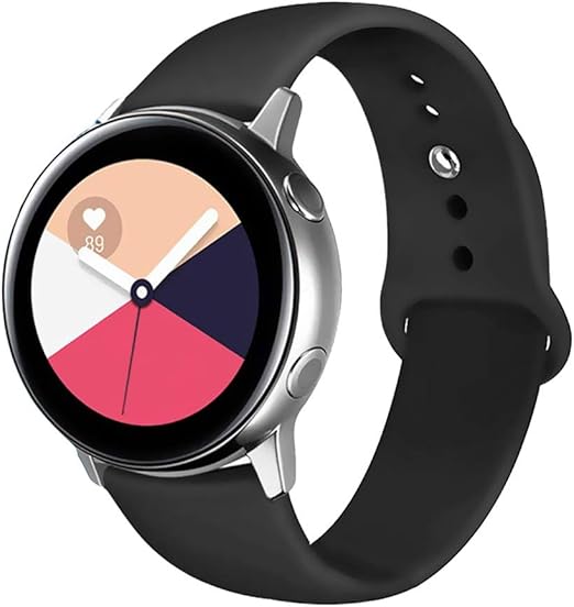 Compatible With Samsung Galaxy Watch 42mm Bands 20mm Soft Silicone Watch Strap For Galaxy Watch Active Gear Sport Gear S2 For Huawei Watch 2 Amazon Ca Watches