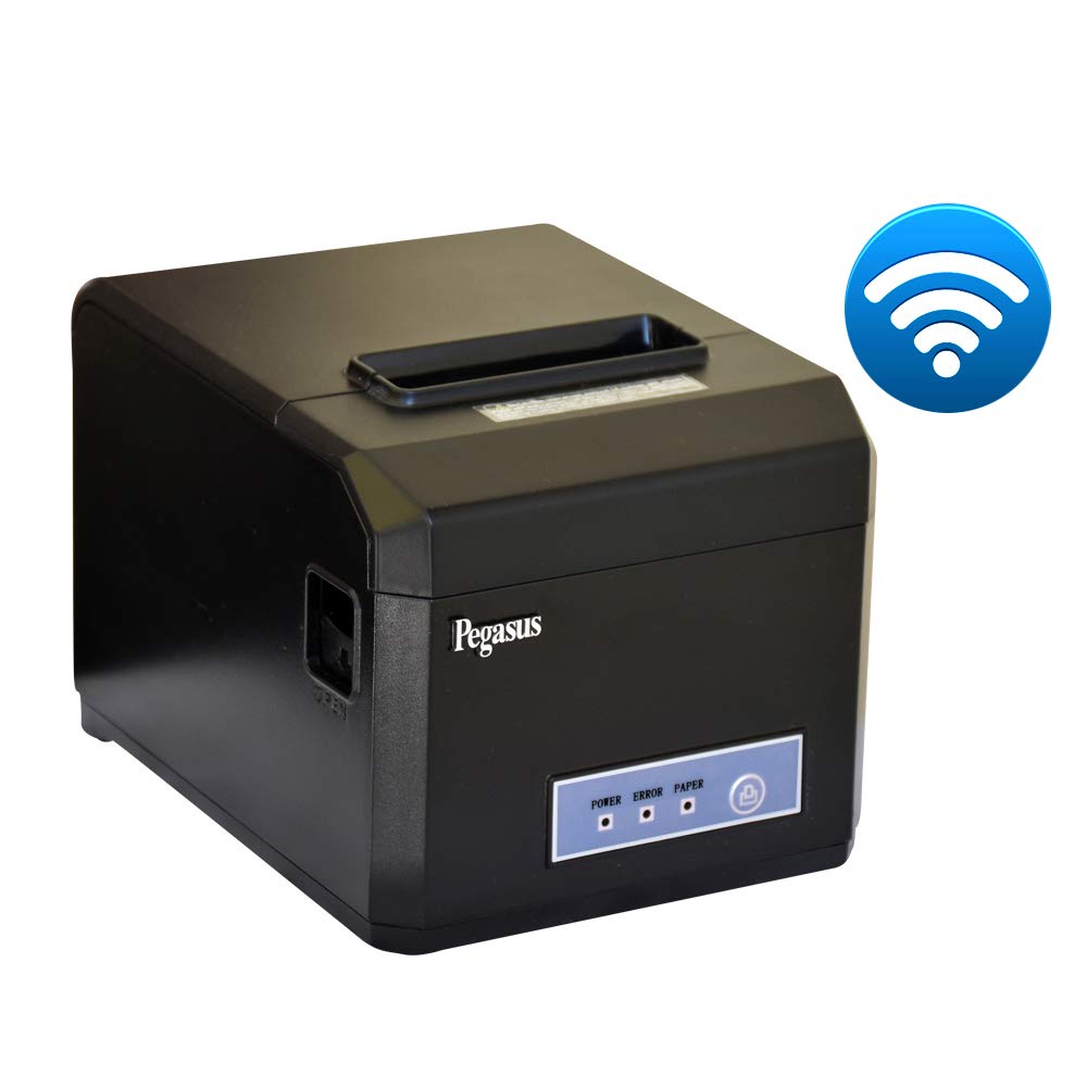 Pegasus Pr8021 80mm 3 Inch Thermal Receipt Printer With Usb Wifi