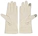 Lovful Women's Outdoor Uv Protection Cotton Anti-skid Driving Gloves,Beige