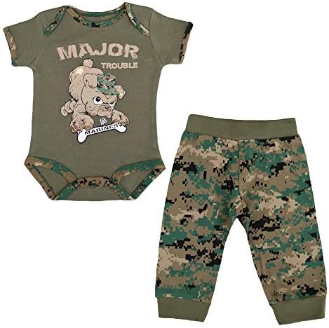 TROOPERClothing baby-boys United States Marine Corp Baby Outfit