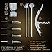 METALLIC UNICORN Cocktail Shaker Set Home Bar Set of 10 Pieces Premium Stainless Steel Bartender Kit