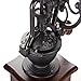 Foruchoice Manual Coffee Grinder Antique Cast Iron Hand Crank Coffee Mill With Grind Settings & Catch Drawer 12.5 x 12.5 x 26 cm