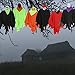 FiGoal Halloween Party Indoor and Outdoor Realistic Looking Decoration Set of 6 PCS 17in Hanging Ghost Haunted House Decor Accessories