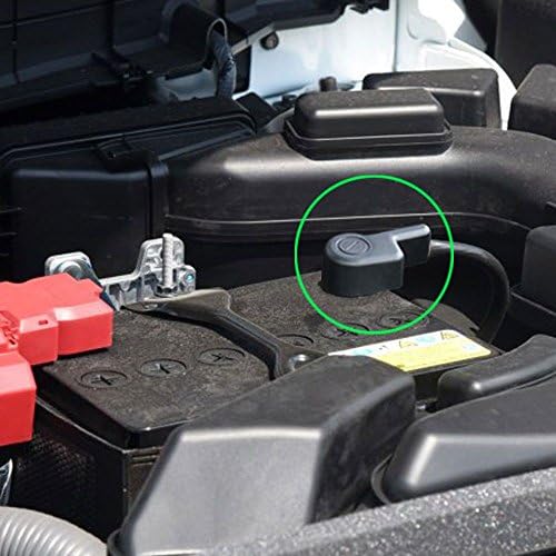 Carmilla Fit NISSAN Rogue 2007-2018 Car Battery Anode Negative Electrode Protector Terminal Pole Cover Covers Cap
