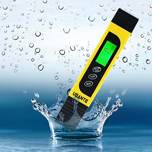 UBANTE Professional Quality TDS, EC & Temperature Meter, Water Quality