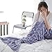 yashidali Wearable Mermaid Tail Blanket Crochet, All Seasons Warm Knitted Bed Blankets Sofa Living Room Quilt for Kids and Adults, Fish-Scales Pattern, 76.8