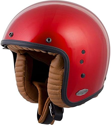 Scorpion スコーピオン Belfast Solid Helmet ジェットヘルメット キャンディーレッド S 55 56cm
