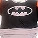 ClothingLoves Women's Top Batwing Short Sleeve T Shirt Vest Dolma Batman Blouse Black