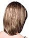 TSNOMORE Shoulder-Length Short Straight Brown Wigs Fashion Women's Full Hair Wig for women (Brown)