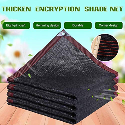 LYQCZ Garten Sonnenschutz Netz Schattiernetz Sonnensegel Verdickte Sonnenschutz VerschlüSselung Schattiernetz,Mit ÖSen… – Bild 3