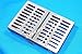 German Stainless 1 Dental Sterilization Cassette Rack Tray Box for 10 Surgical Instruments-Green