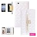 iPhone 4 Case, iPhone 4S Case, OMIU(TM) [Gold Bowknot Upgrades Grid Skin] Premium PU Leather Folio Handbag Wallet Style Cover Case with Long & Short Metal Chain Fit For Apple iPhone 4/4S(White), Sent Screen Protector+Stylus+Cleaning Cloth