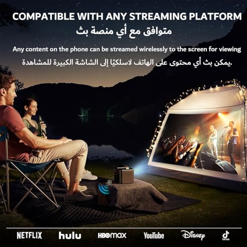 USB-C Wireless HDMI Transmitter and Receiver, Plug & Play – 1080P@60Hz | 2.4G/5G Streaming, 100FT Range, Compatible with Smartphone, Laptop, Netflix, Projector, HDTV, No App and WiFi Required
