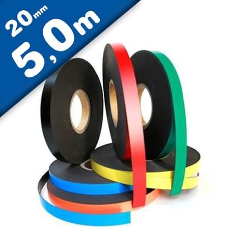 Cinta magnética flexible de colores, fuerte magnetización - 0,85mm ...