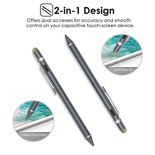 MoKo Universal Active Stylus Pen, Capacitive Fine Point Touch - Main Image