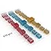 Heat Shrink Wire Connectors Kit: 570 PC Variety of Waterproof Electrical Crimp Terminals - Automotive & Marine Use. Adhesive Lined Tubing In Red Blue Yellow Butt Fork Hook Ring & Quick Disconnects Set