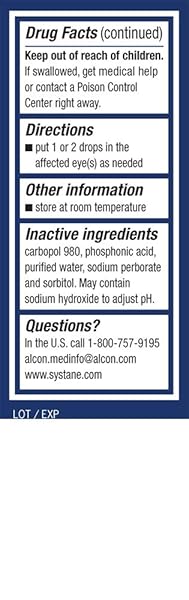 SYSTANE LUBRICANT EYE GEL, NIGHTTIME, 0.35-OUNCES (PACKAGE MAY VARY)
