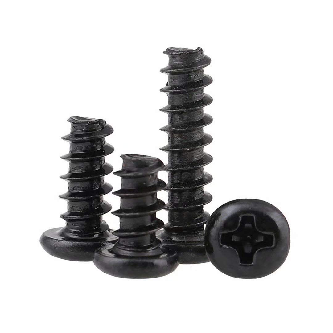 XIZONLIN 500 Pcs M2.3 Electronic Screws Phillips Round Head Micro Screws For Glasses Laptop Notebook Computer Bolt