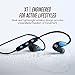MEE audio X7 Stereo Bluetooth Wireless Sports in-Ear Headphones Blue (EP-X7-BLBK-MEE)