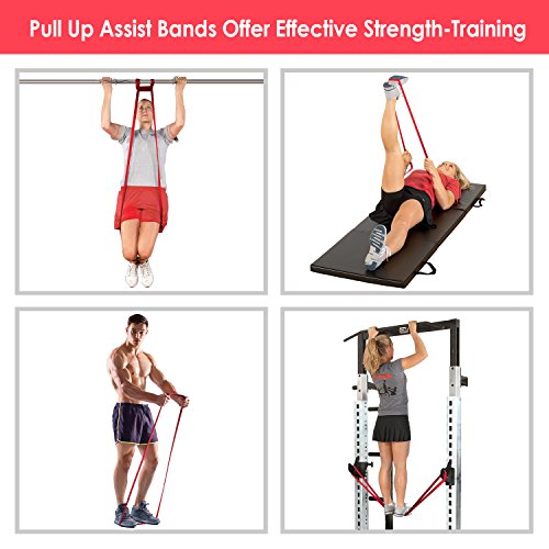 INTEY Pull up Assist Band Exercise Resistance Bands for Workout Body