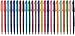 Amazon Basics Ultra Fine Point Permanent Marker, Assorted Colors, 24 Count