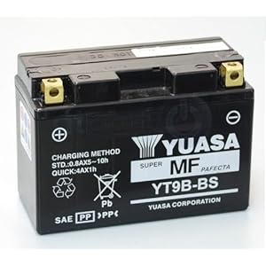 Yuasa YT9B-BS – Batteria da 8 Ah