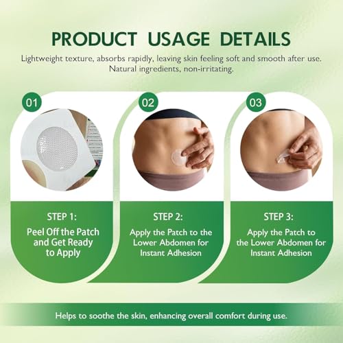 Slimming Plasters, Pack of 21 Moringa 10-in-1 Plasters for Body Care, Discreet Body Care Patch for Belly & Waist, Easy to Use, Value Pack