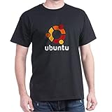 CafePress - Ubuntu Original Logus - Dark T-Shirt