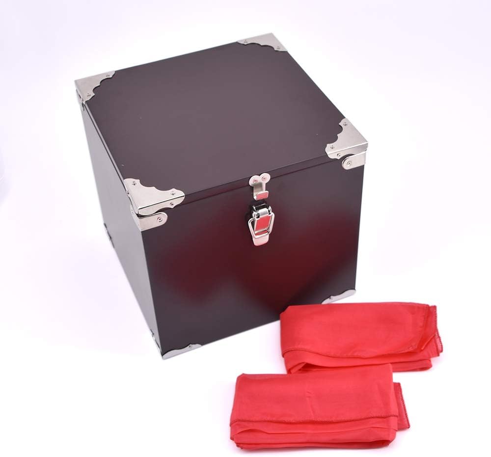 Amazon Com Light Heavy Chest Mc Magic Tricks Wooden Box Magic For Professional Magician Stage Illusions Gimmick Props Comdy Funny Toys Games