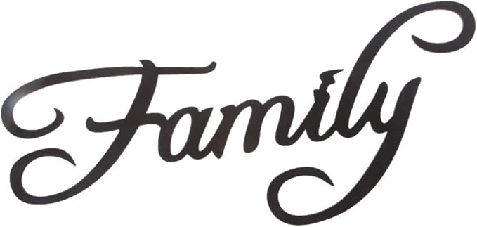 Yaonow Family Wood Sign 15 Black Family Letter Word Wood Hanging Sign Wall Decal Sticker Room Home Decor Ornament Amazon Ca Home Kitchen