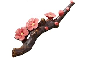 Flower Decorative Brush Holder Ceramic Pen Rest Calligraphy Paperweight Brush Pen Drying Stand for Handwritting Practice Call