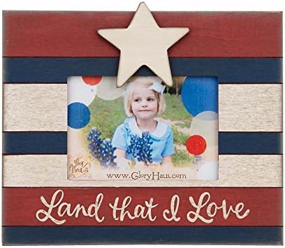 Glory Haus 10"X12" Land That I Love Star Frame