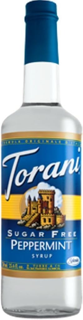 Torani Sugar Free Peppermint Syrup 25 4 Ounce Amazon Co Uk Grocery
