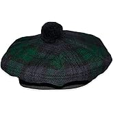 EPIGEAN Scottish hat Scottish Traditional Tam o' Shatner Tammy Hat Made up of Tartan Acrylic Wool