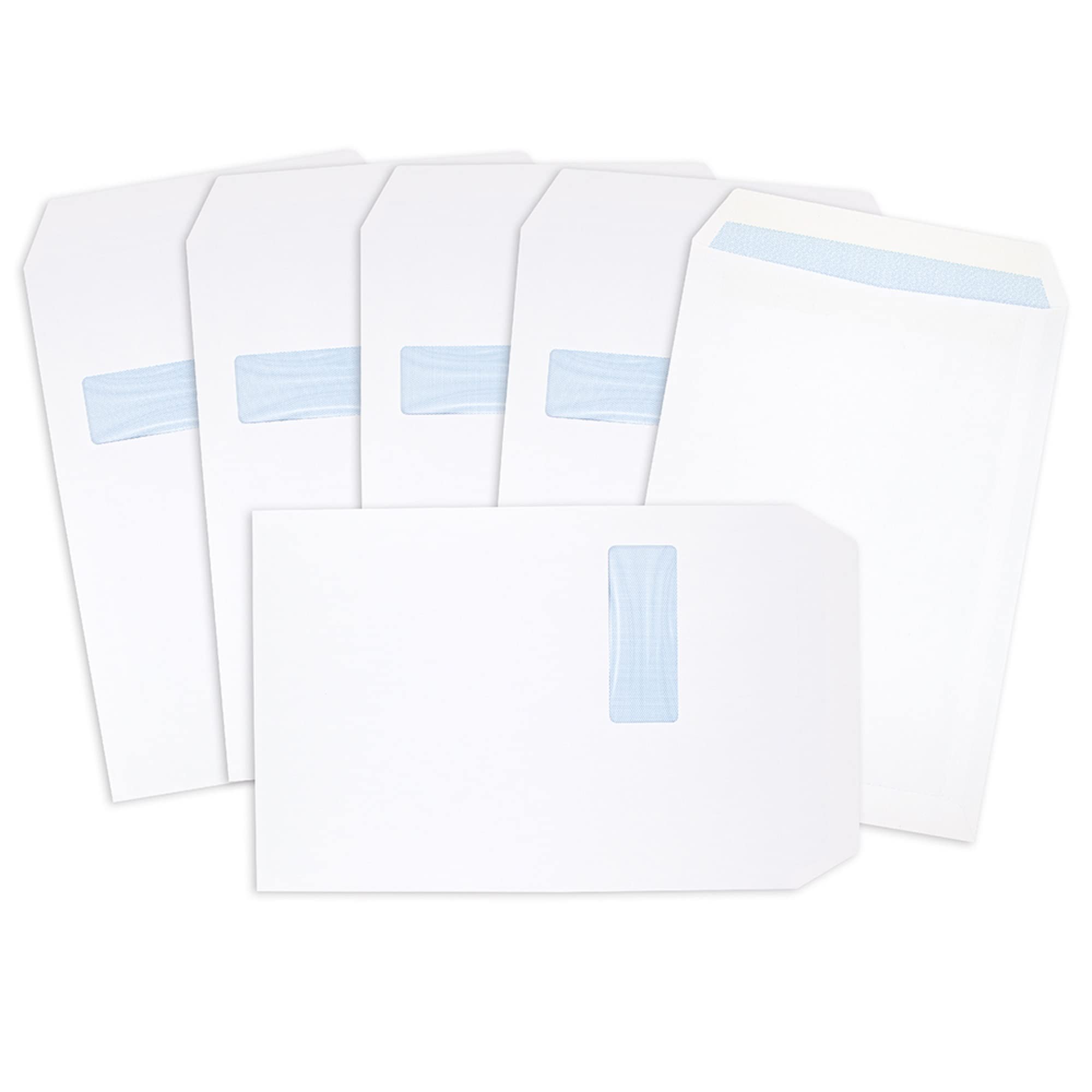 Postmaster A4 C4 Window Envelopes 229 x 324 mm 100 GSM Self Seal White 100 Pack