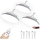 [120 LED 4500mah] Solar Camping Lights Rechargeable Portable Lantern Tent Lamp 5 Mode USB Remote Control Hanging Waterproof for Home Indoor Outdoor Emergency Courtyard 3 Pack