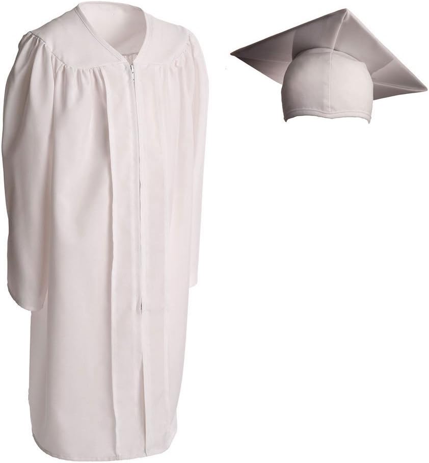 Child Graduation Cap & Gown (Matte Fabric), 5 Color